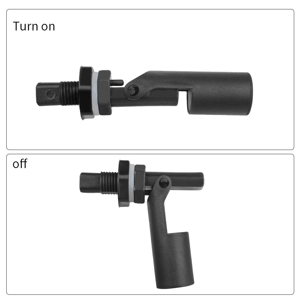 220V Water Level Sensor M12 Screw Side Mount Water Tanks Liquid Float Switch,6Pcs Set for Cistern,Fish Tank,Livestock Feeding