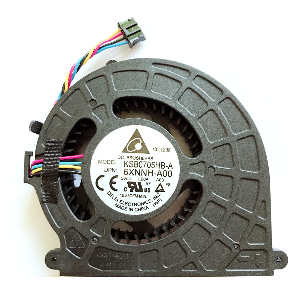 GPU CPU FAN For DELL Alienware ALWAR-2508 Alpha cooling fan cooler radiator 0XH2YX XH2YX 06XNNH 6XNNH KSB0705HB-A: GPU FAN