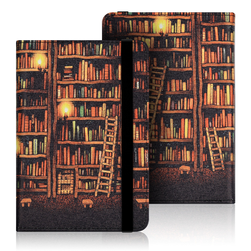 Funda Universal para BQ Cervantes 3 4 HD Touch Light 2 Ereader Woxter Scriba 195/Tagus Da Vinci/SPC/Sunstech, funda para libro electrónico de 6 pulgadas: Azul marino