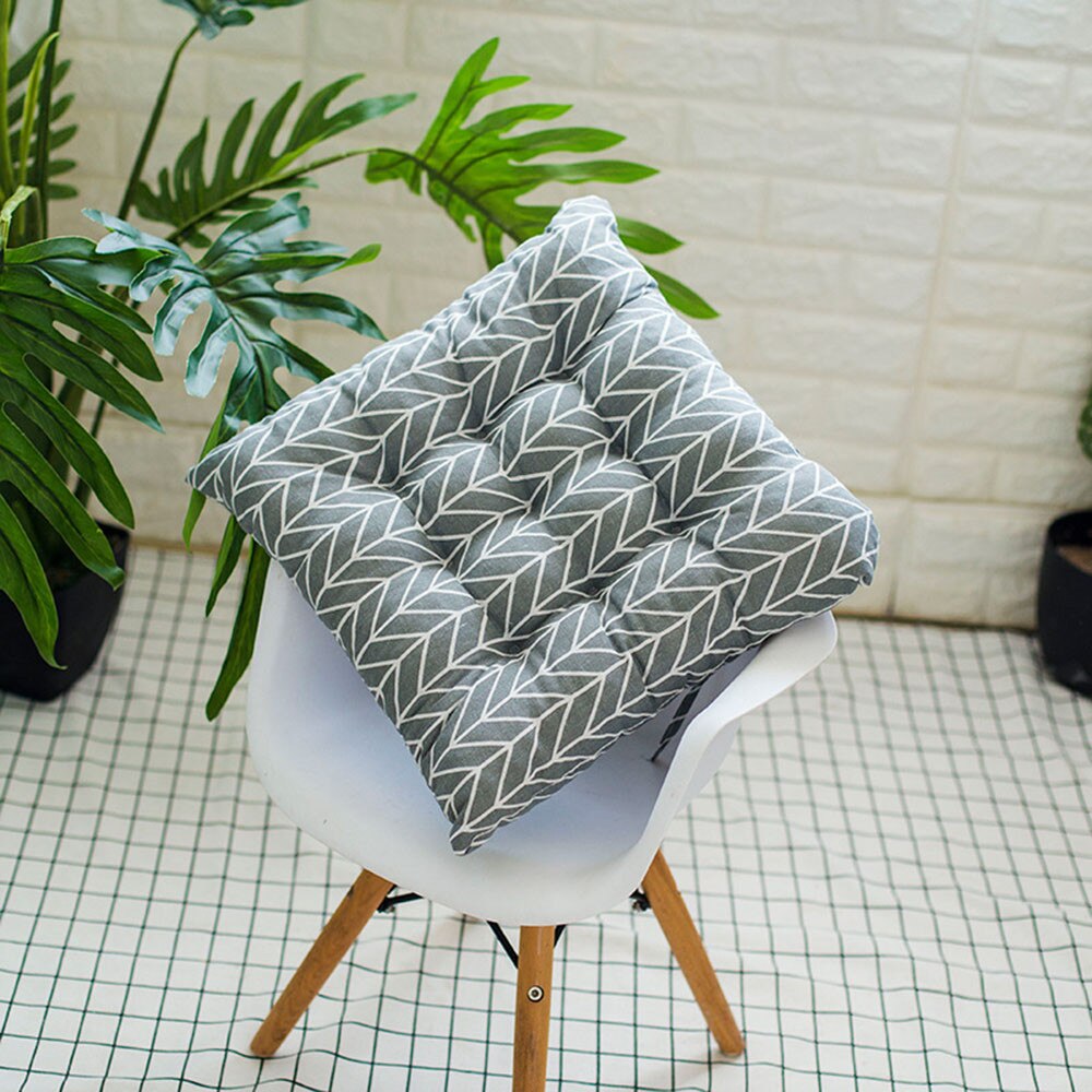 Mjuk stolskudde utomhus trädgård uteplats hem kök kontor soffa stol sittplats mjuk kudddyna 40 x 40cm heminredning #30: B