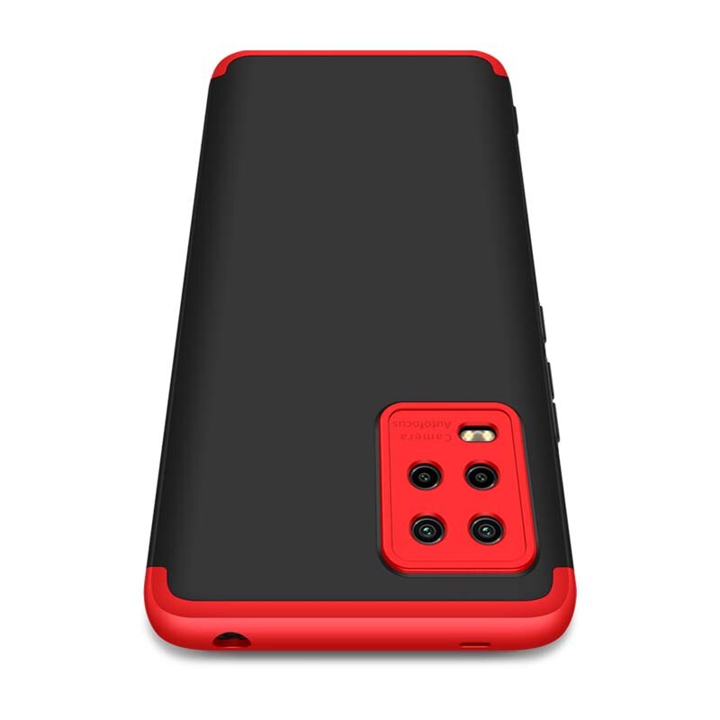 Gkk hoesje voor xiaomi  mi 10 lite 5g hoesje schokbestendig 360 volledige bescherming harde pc matte hoes voor xiaomi  mi 10 youth 5g чехол funda: Voor  mi 10 lite 5g / Type 2 --- rood