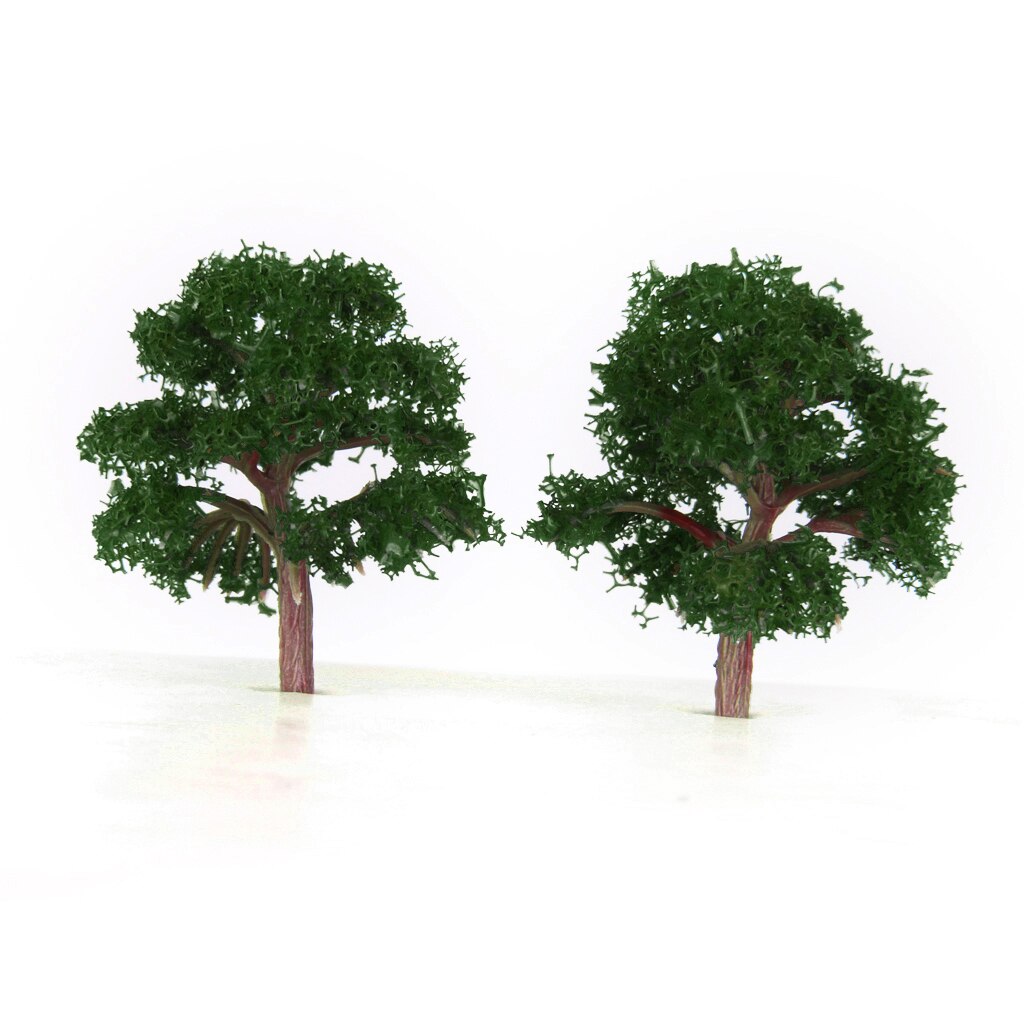 25pcs Plastic Model Tree, Forest Greenery Plants Z Gauge Building Park Garden Miniature Landscape Wargame Scenery Supplies