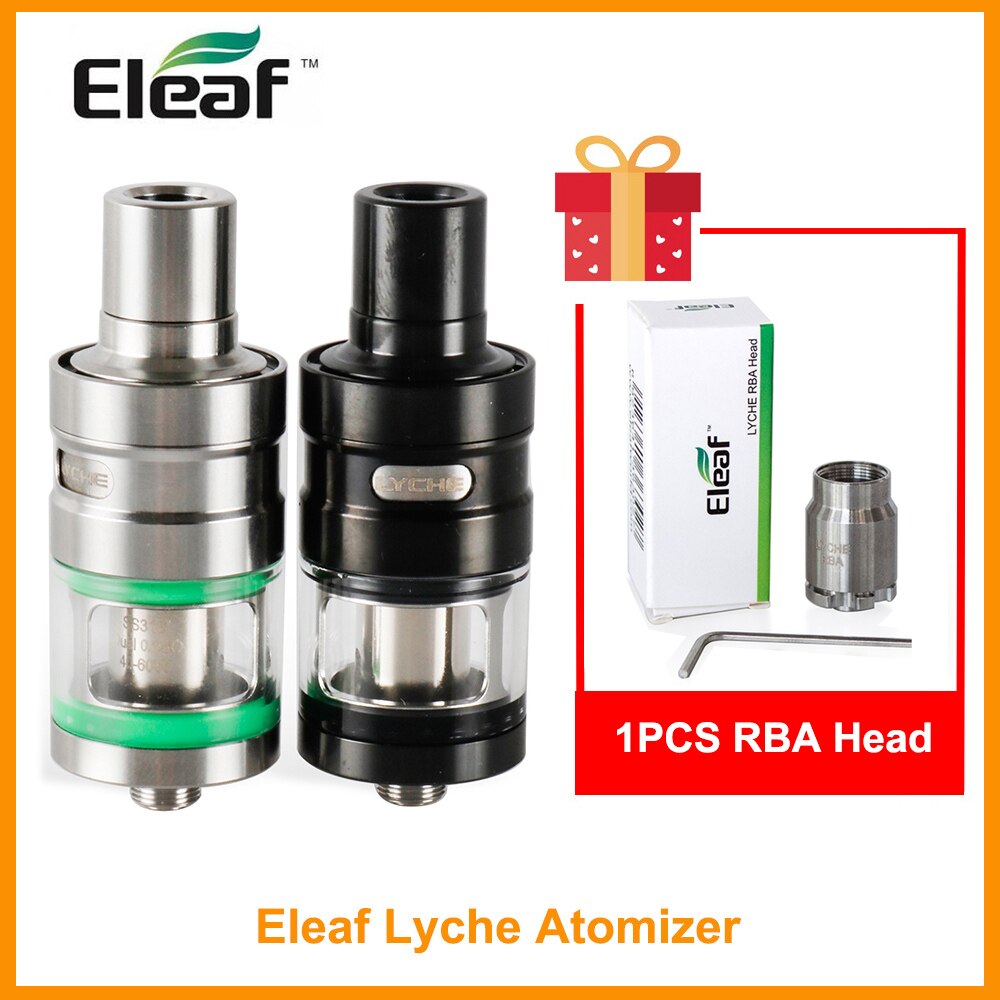 Clearance Original Eleaf Atomizer Ello S/ELLO Mini/Lyche Tank/Lemo 2 Atomizer DIY Cotton Vape Tank Electronic Cigarette