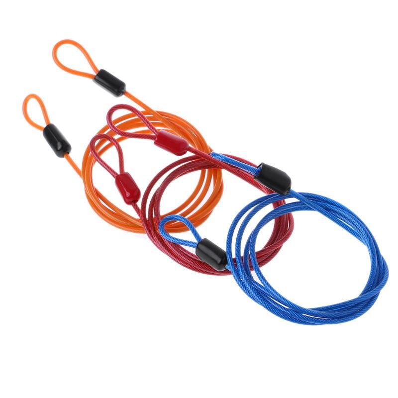 Fietsslot Staaldraad Kabel 1M Veiligheid Lus Cycling Bike Protector Anti Diefstal