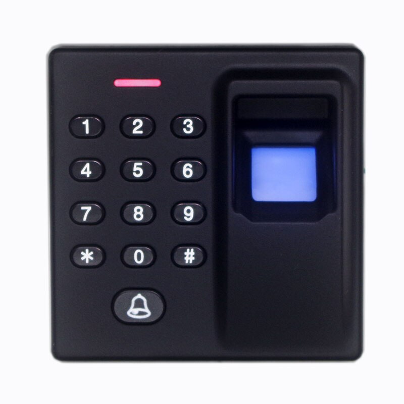 Deur Open Vingerafdruk Toegangscontrole Systeem Vingerafdruk Machine Mini Fp Toegangscontrole Wiegand Uitgang