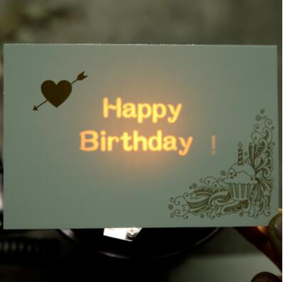 Onzichtbare Wenskaart Glow Postkaart Kerstcadeau Verborgen Tekst Bericht Card Thanksgiving Brief Diy Zegen Papier Envelop: I