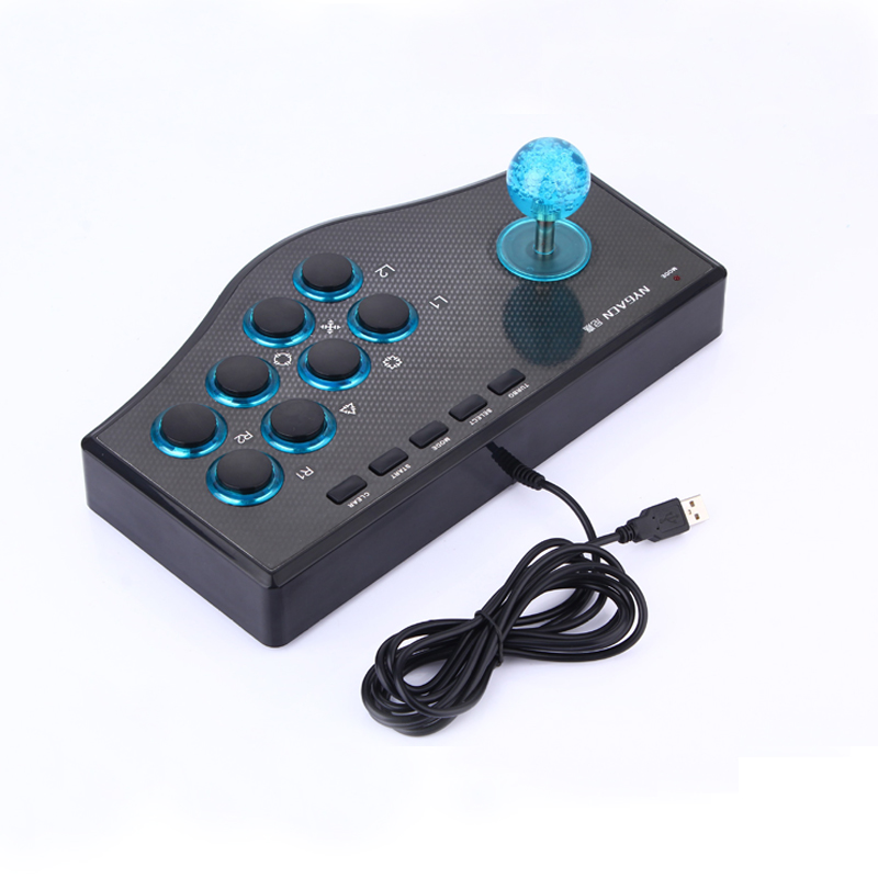 USB Arcade Joystick Fighting Stick For PS3 PC Android Plug And Play Street Fighting Feeling Rocker Game Controller