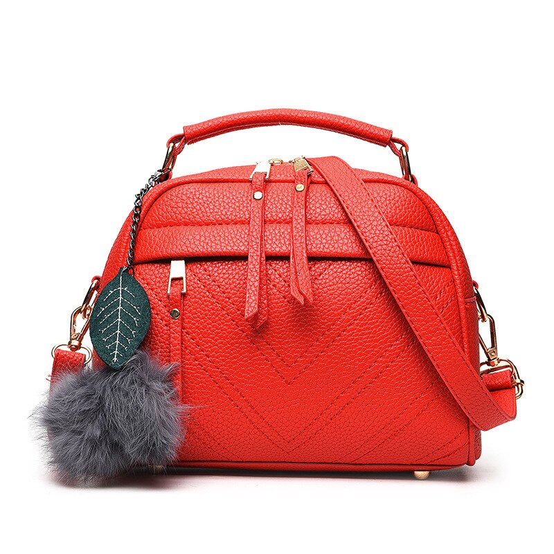 Sac à main pour femmes fille sacs de messager avec balle jouet Bolsa femme sac à bandoulière en cuir Pu dames fête sac à bandoulière