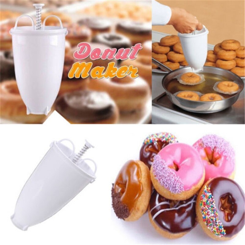 Neue DIY Donuts Hersteller Spender Leichte Tiefe Braten Krapfen Einfache Tragbare Krapfen bilden