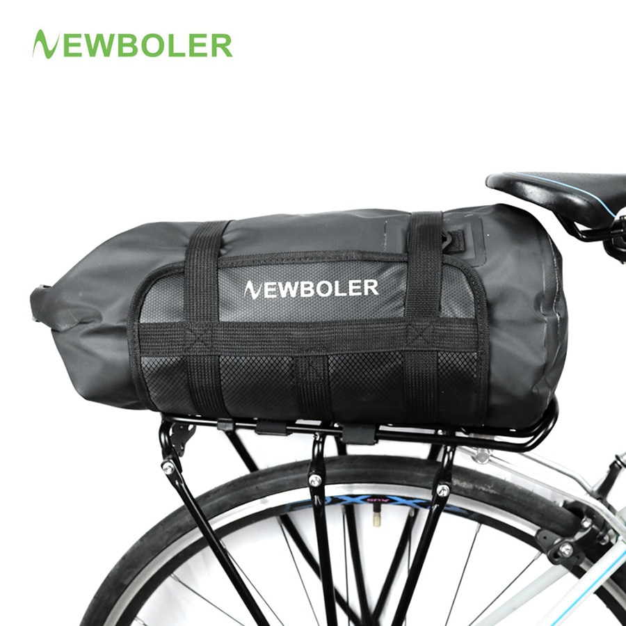 Newboler waterdichte fietstas bagagedrager kofferbak 10l fietsbagage achterbank fietstas outdoor fiets opbergtas schouderband