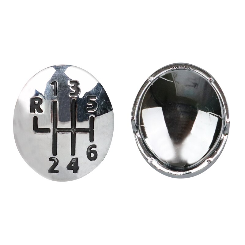 Pomello del Cambio auto Della Protezione Della Copertura 5/6 di Velocità Del Cambio Leva Del Cambio Testa Copertura per Renault Clio Twingo scenico Megane II 1996-2011 Accessori per auto