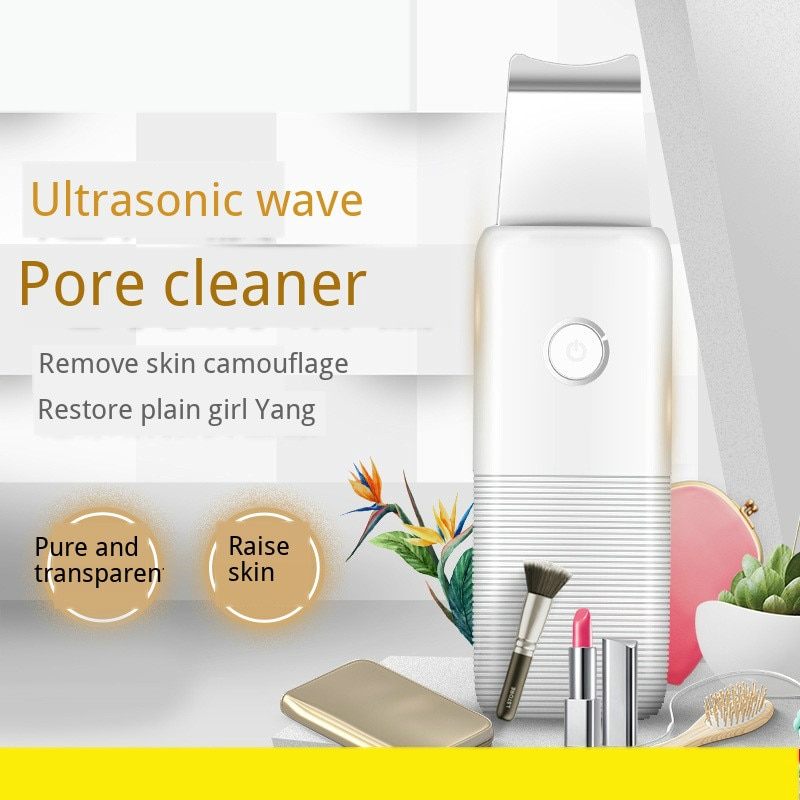 Ultrasoon diepe gezichtsreiniging whitening huidscrub verwijdert vuil mee-eters vermindert rimpels vleklifting versteviging poriënreiniger