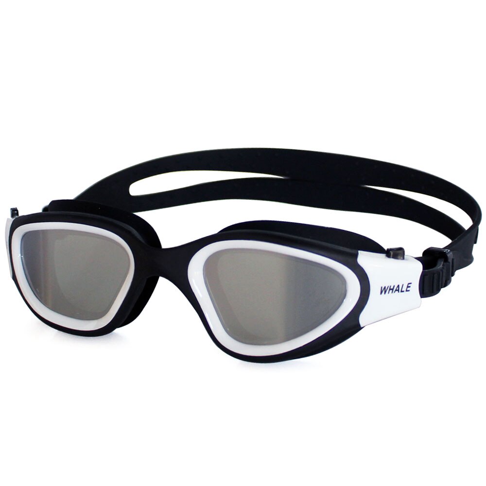 Voksen anti-tåge uv beskyttelseslinse mænd kvinder svømningsbriller vandtæt justerbare silikone svømmebriller i poolen