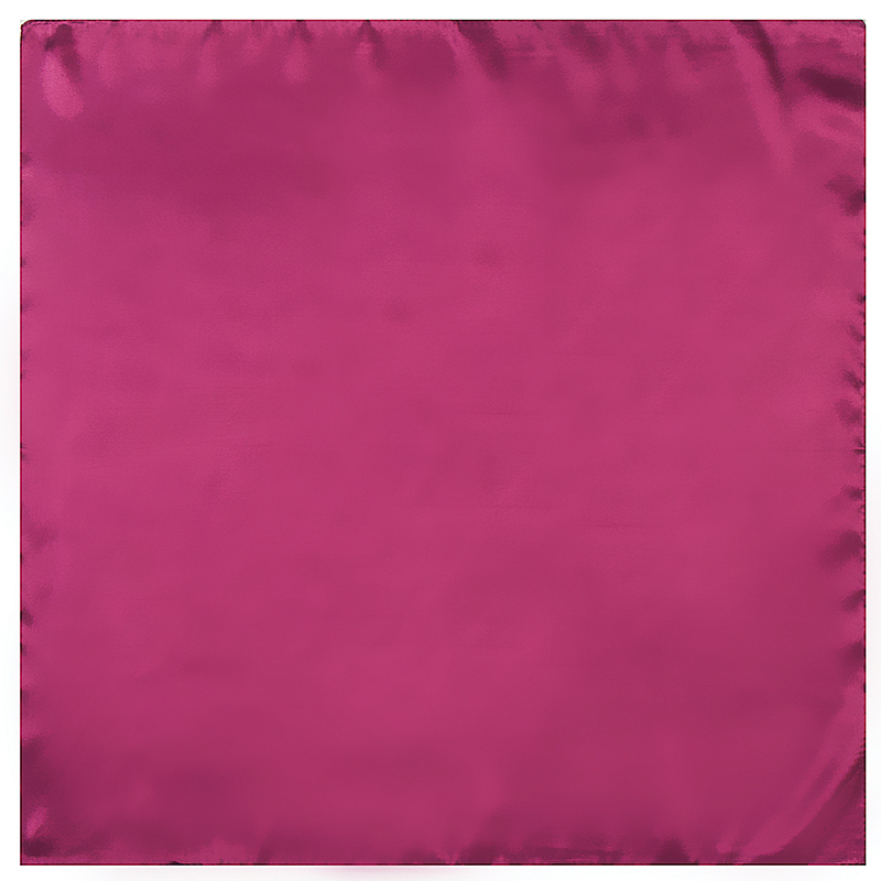 60cm primavera nova monocromática cor sólida ocupação feminina moda decoração pequeno lenço quadrado lenço de seda lenço de cabeça pequeno cachecol: Fúcsia