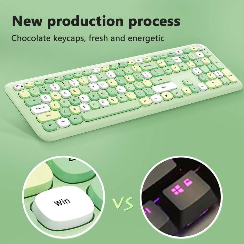 2.4G Wireless Gaming Keyboard Mouse Set Gaming Mouse Magic Keyboard Combo For Laptop Computer PC Gamer Mice Computer Mause Kit
