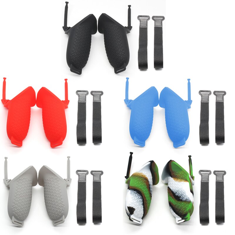 2in1 Kit Silicone Cover Knuckle Strap For FB Oculus Quest 2 VR Touch Controller Protective Case Handle Grip Accessories