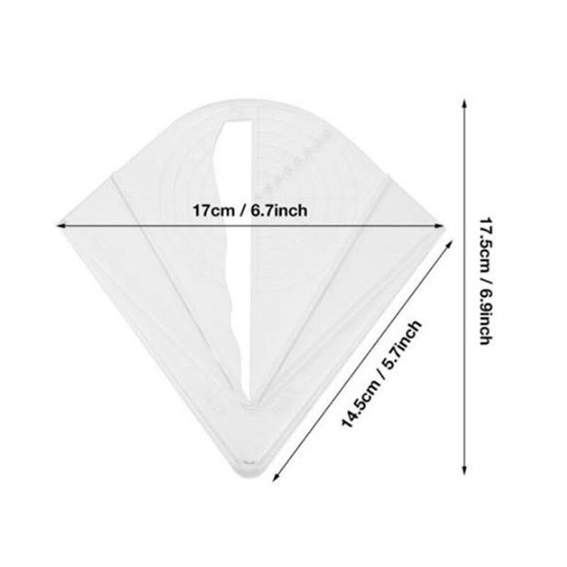 Plastic Center Finder for Square Round Octagon Hexagon Stock Woodwork Supplies D5BD
