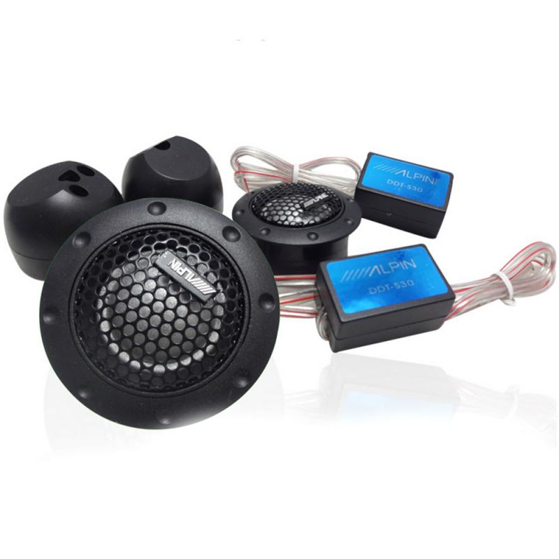 2 stk/sæt bil med høj tone lydhøjttaler 180w 4 ohm diskanthøjttaler bil lyd silke film bil audio modifikation tilbehør