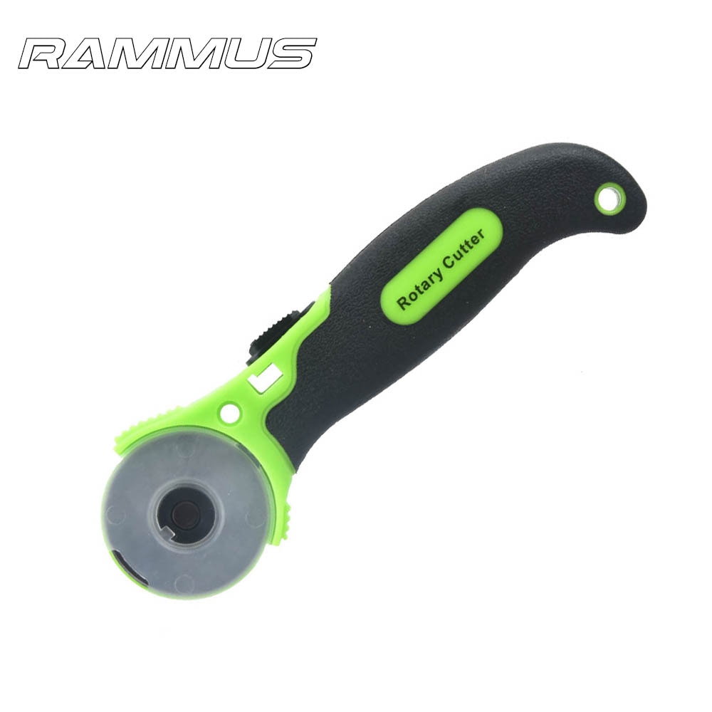 Cúter rotativo Circular de 45mm, Hoja de Seguridad para Patchwork, costura, acolchado, corte de tela, herramienta de mano para artesanía de cuero