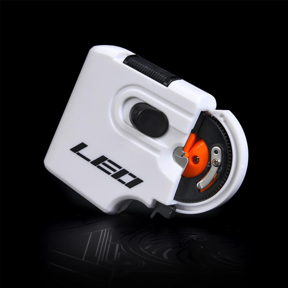 Electric Automatic Hook Device Multifunctional Hooking Device Line Winder Portable Automatic Hook Machine Equipment Bait Fishing: White short