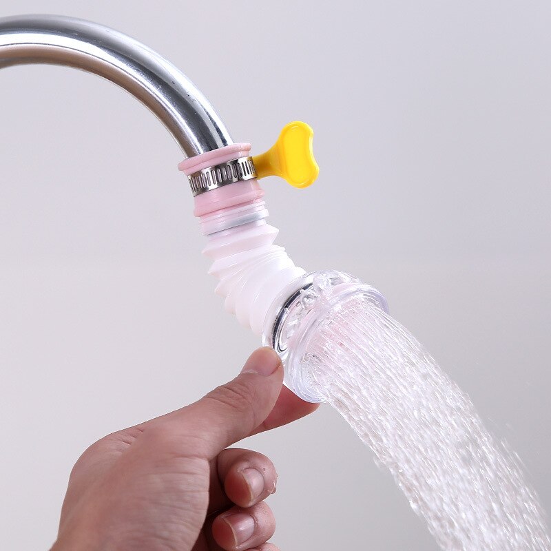 Booster pour robinet de cuisine, qui éclabousse une tête extensible filtre de douche générale domestique, 3 couleurs
