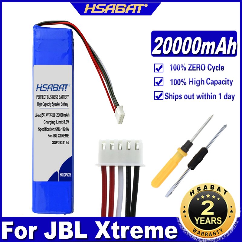 Batería de 7000mAh ~ 20000mAh para XTREME JBL Flip 4, Edición especial GSP872693 01 Flip 3 Flip 3 gris GSP872693 P763098 03