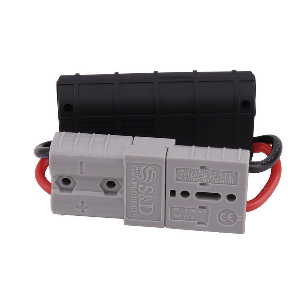 130A Watt Meter Power Analyzer Digital LCD Solar Volt Amp Anderson Style Plug