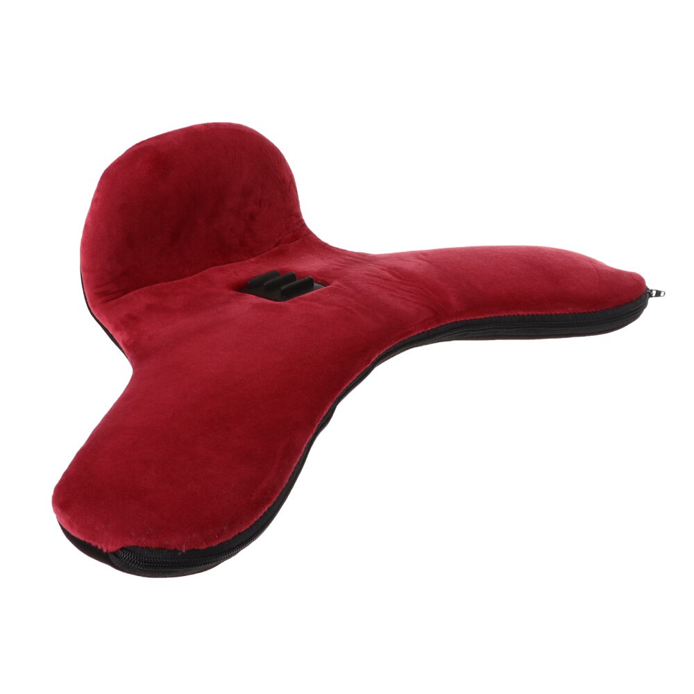 1pc Phone Stand Tablet Pillow Cushion Phone Support Phone Pillow Cushion for Bed: Red wine