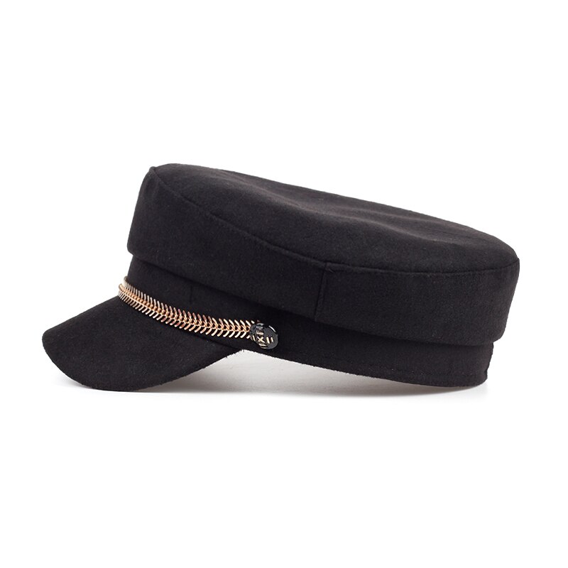 VORON-gorro cálido de lana para mujer, boina más gruesa, gorros para pasadores, boinas para hombre, estilo Guay, venta directa de fábrica
