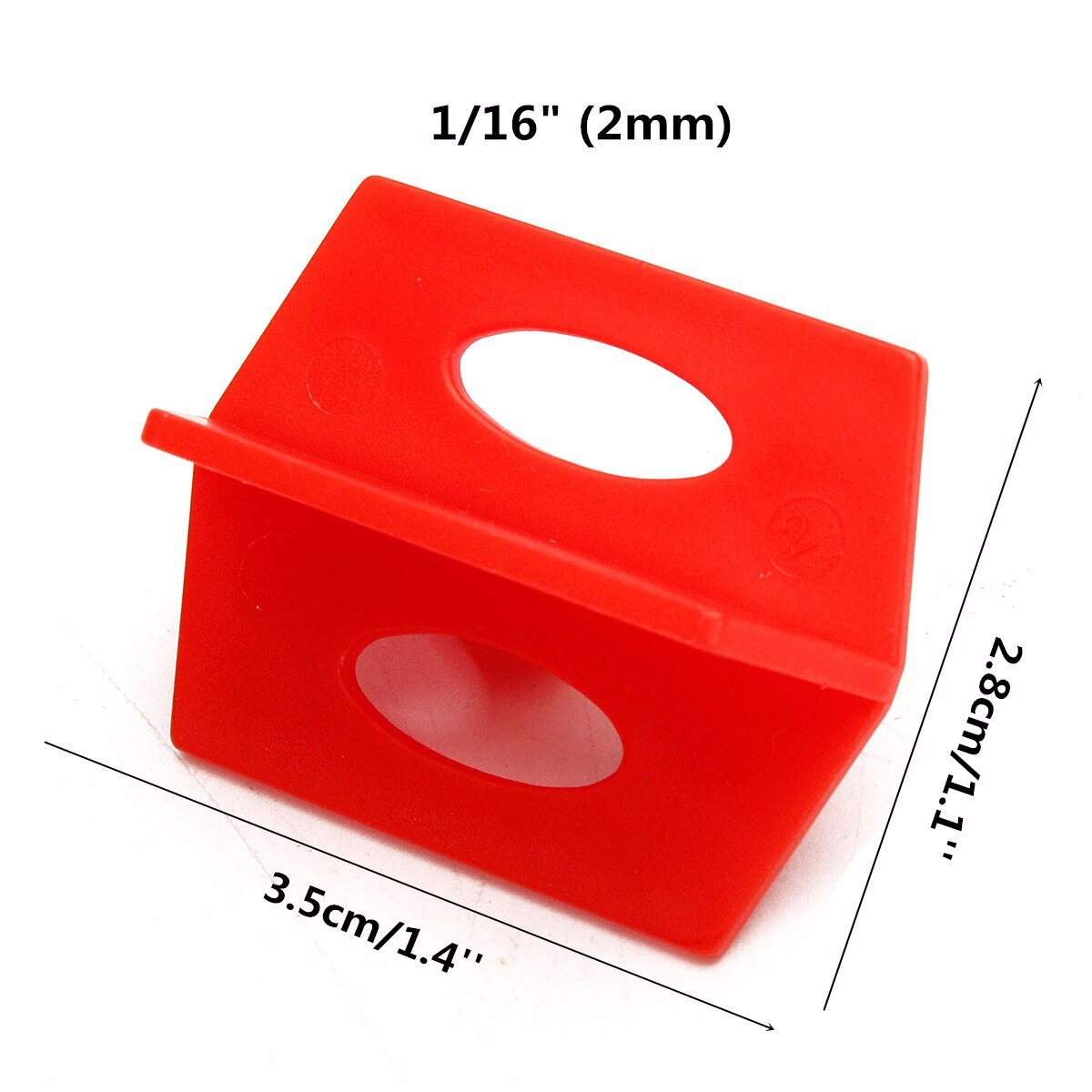 50pcs 2mm Tile Leveling System 3 Side Tile Spacer Cross And T Floor Wall Tool