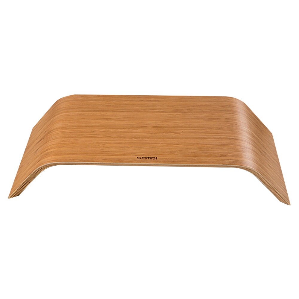 Support en bois Stable SAMDI, tout-en-un, pour moniteur d'ordinateur portable, Machine de remplacement à forte capacité de charge pour iMac: Bamboo Bracket