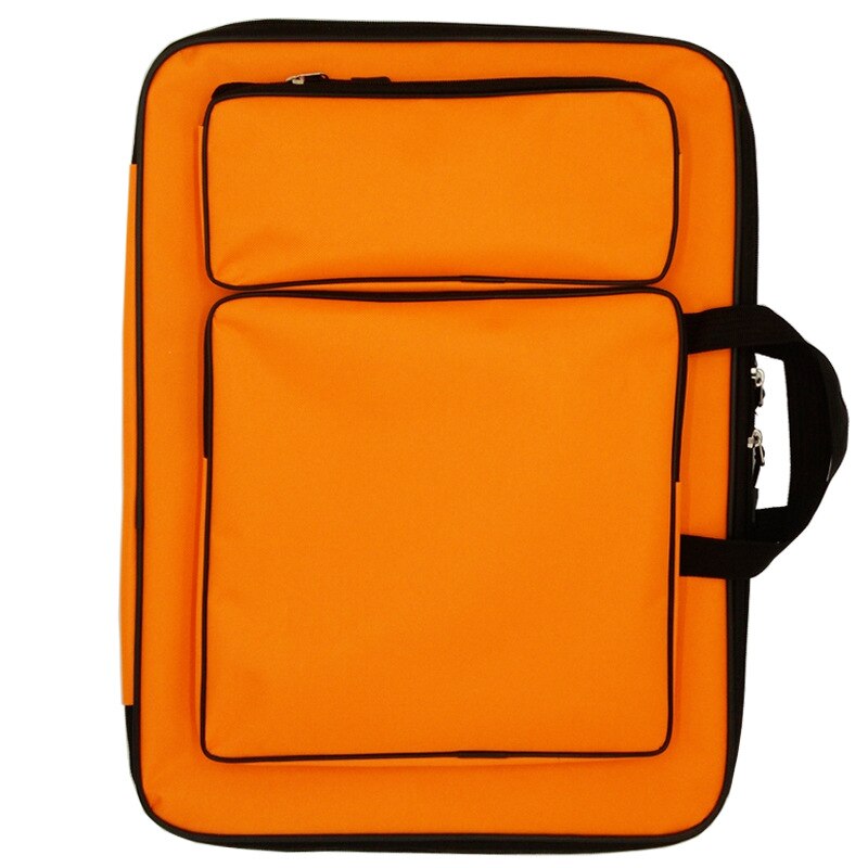Outdoor Rugzak 8K Schilderen Schets Tas Reizen Schetsen Gereedschap Kunstenaar Canvas Art Bags: orange