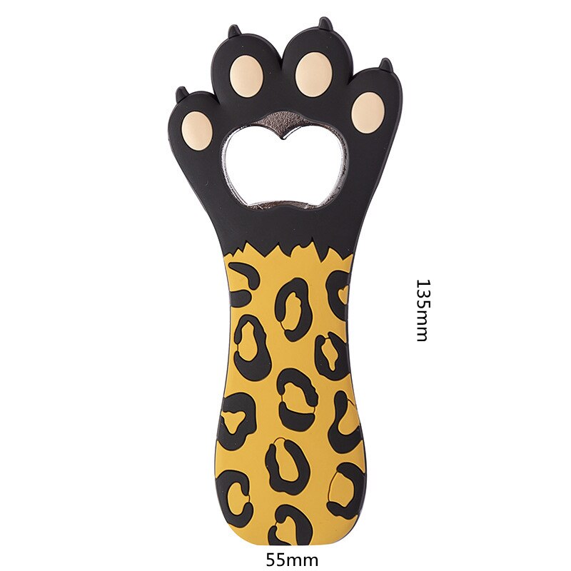 Abridor de botellas de cerveza con dibujos animados, sacacorchos con imán para nevera, accesorios de cocina, tapa de bebida