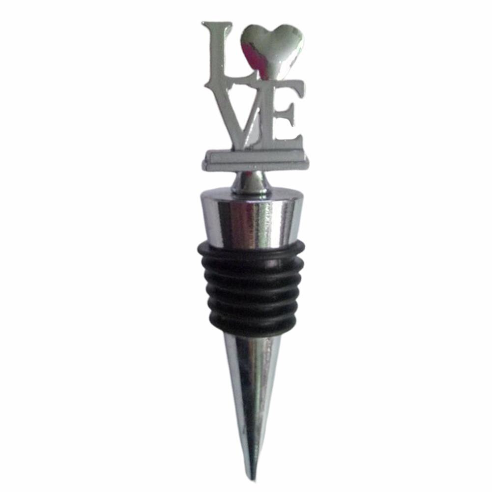 Réutilisable amour lettre en alliage de Zinc barre boisson vin bouchon de bouteille Festival barre outils pour de mariage maison: without Packing Box