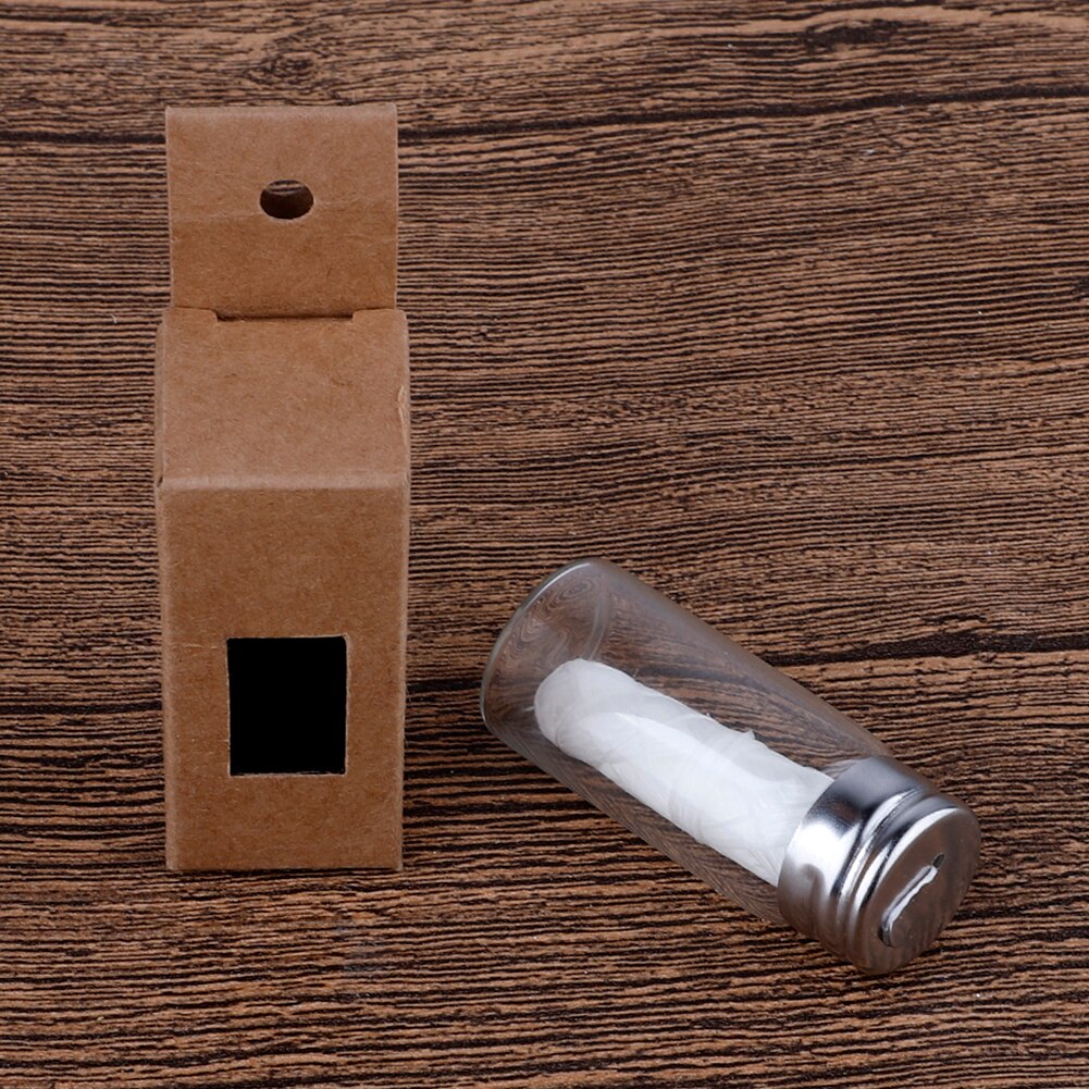 30M Eco Friendly Dental Floss Oral Hygiene Teeth Clean Dental Wax Mint Flavored Bamboo Dental Floss Spool Teeth Flosser set: NUDE