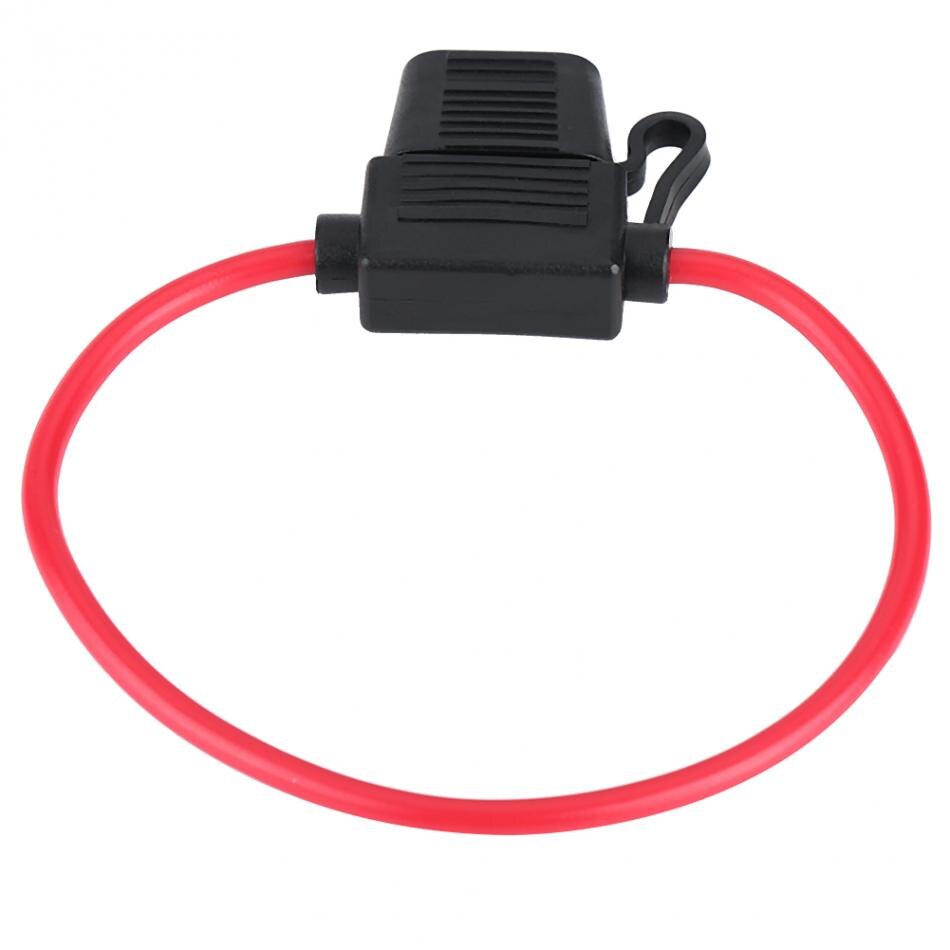 Porte-fusible de voiture Standard 12V 40A | Lame Standard en ligne, support de fusible pour voiture, porte-fusible de voiture 10 pièces