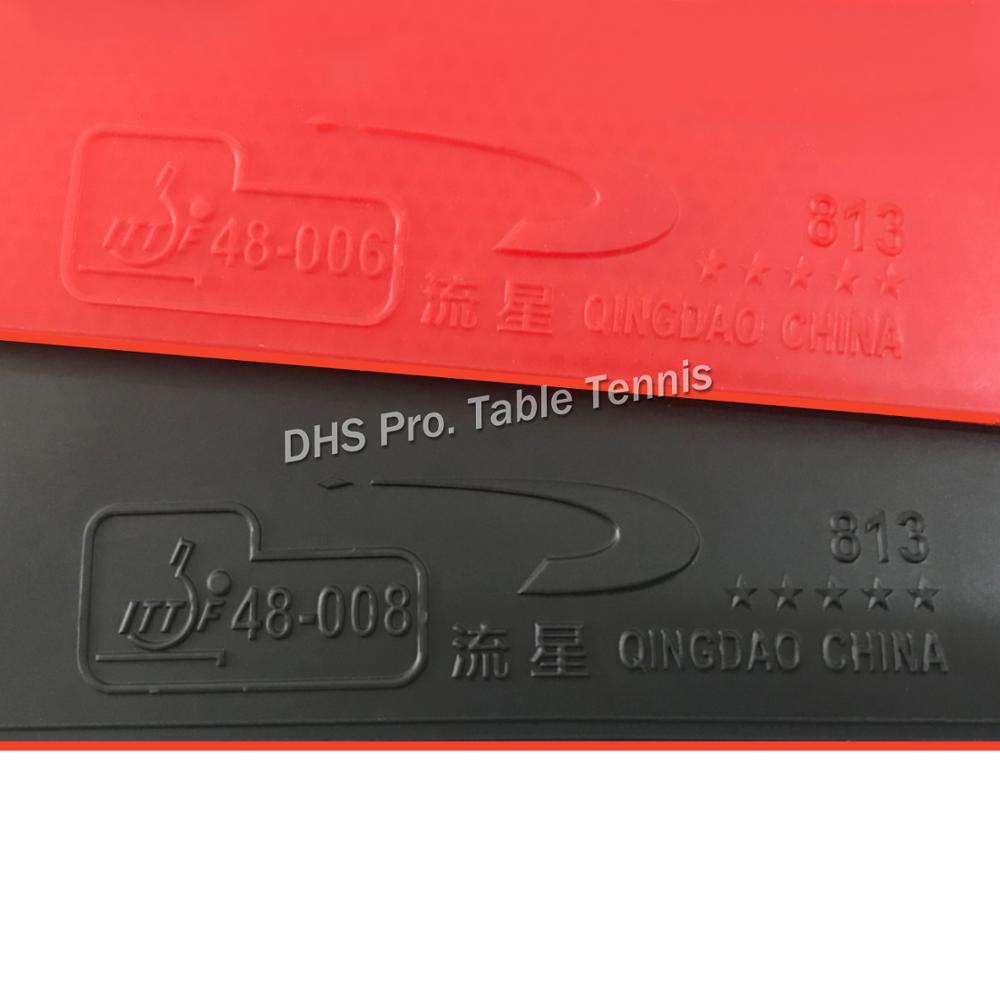 2x Meteor LiuXing 813 Goma de ping-pong con esponja para raqueta de tenis de mesa, murciélago