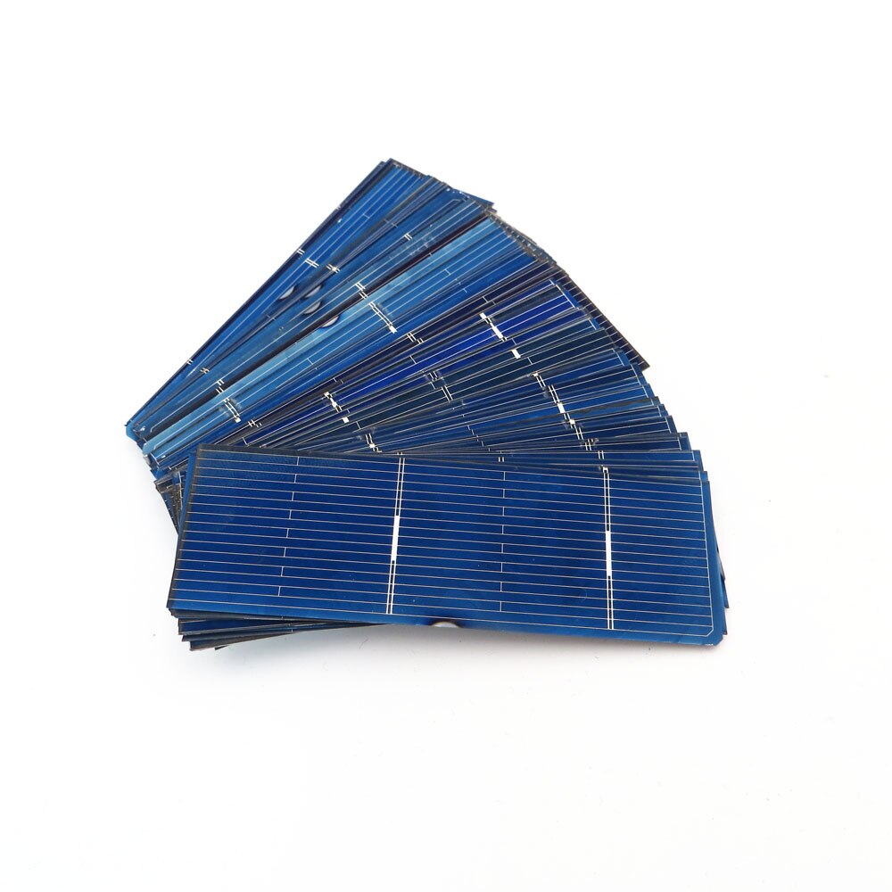 50 stk / mye solcellepanel diy polykrystallinsk silisium solkraft solcellepanel batterilader telefon 0.5v lade ledet lampe