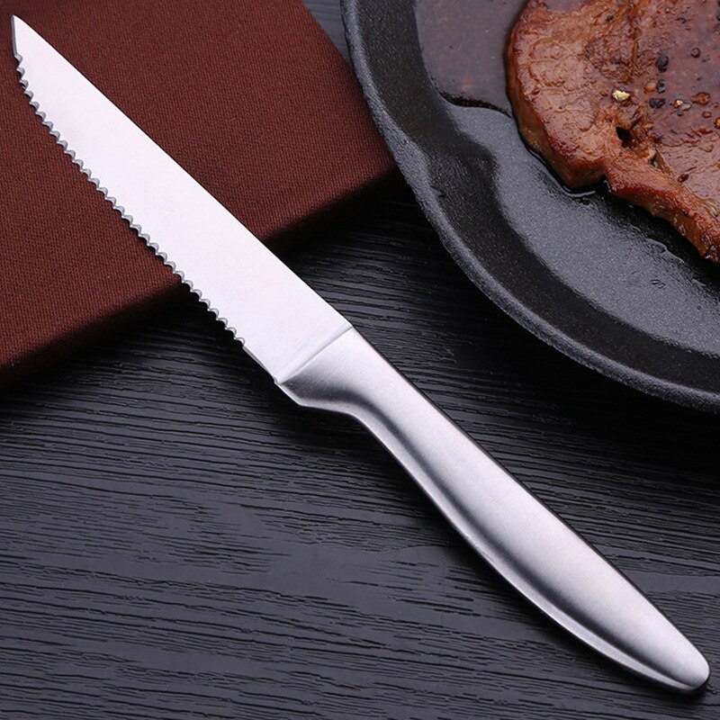 Stainless Steel Steak Knife Sharp Blade Flatware Steak Knives High Resistant and Durable