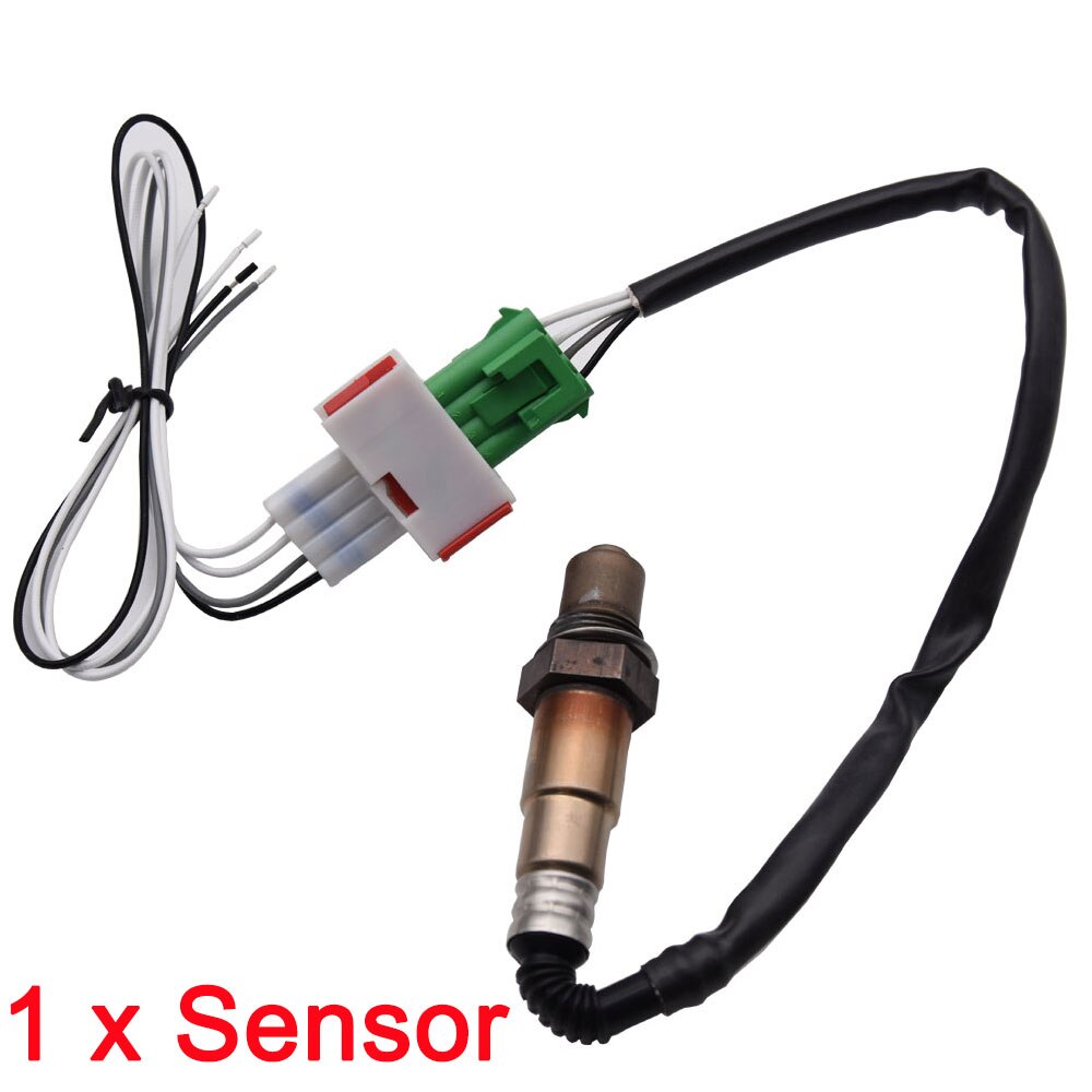 52Mm Air Fuel Ratio Gauge 7 Kleuren Achtergrondverlichting + Smalband O2 Zuurstofsensor Auto Gauge Fit Voor 12V auto Air Fuel Ratio Afr Sensor: sensor