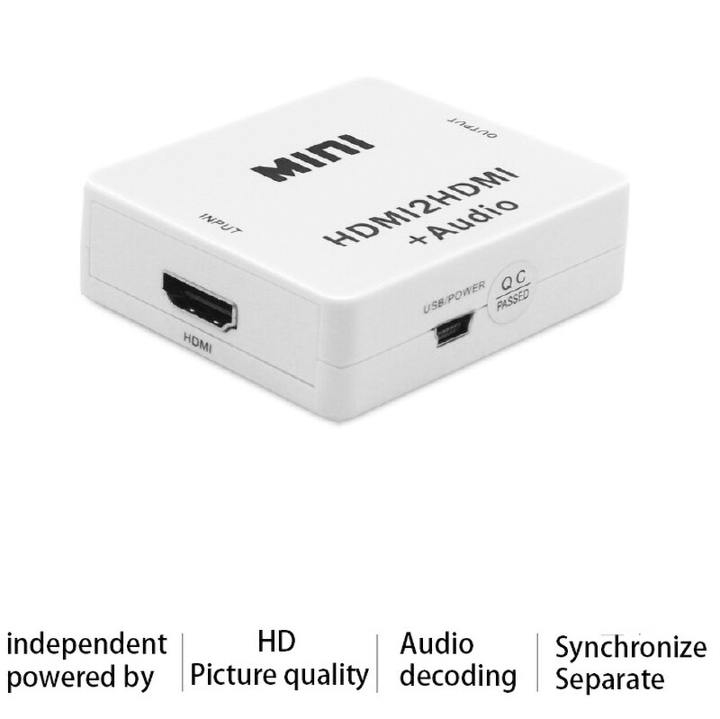 Hdmi Naar Hdmi Audio Separator Decoder Hdmi Converter + Audio