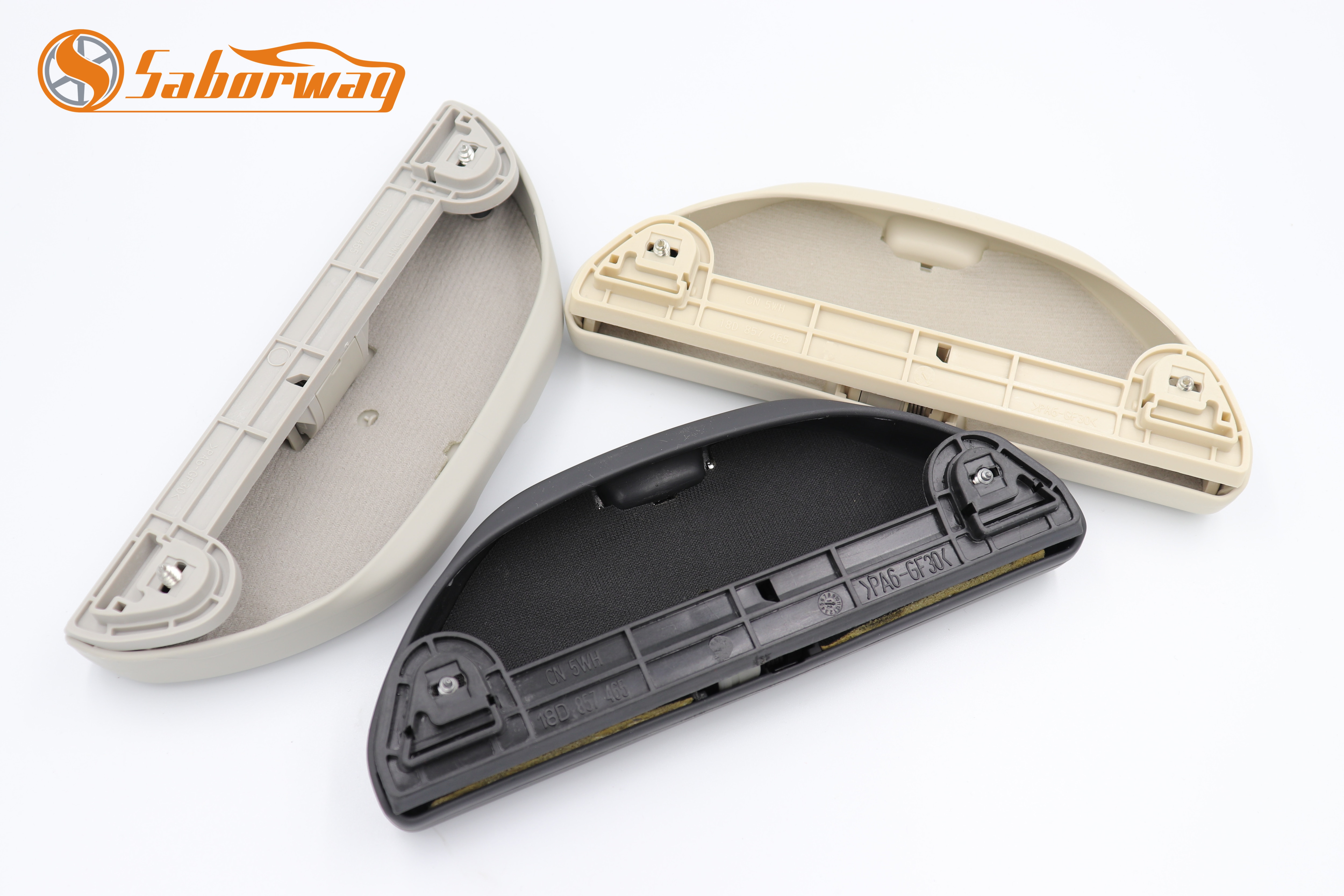 Czarny beżowy szary robić montażu na dachu okulary przeciwsłoneczne ze śrubą robić gry w golfa MK4 Bora gra polo 9N3 Passat B5.5 Octavia 18D857465 18D 857 465