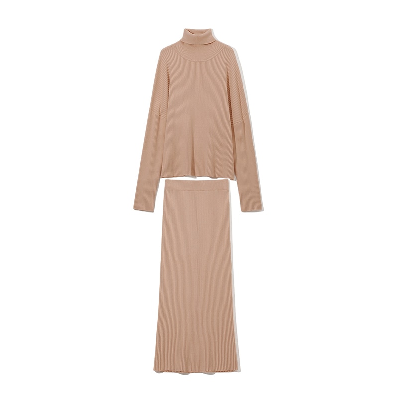 Costume Deux Pièces Femme Condor En Laine Grise - Taille 10 (haut) Et 12 (jupe), Occasion USA