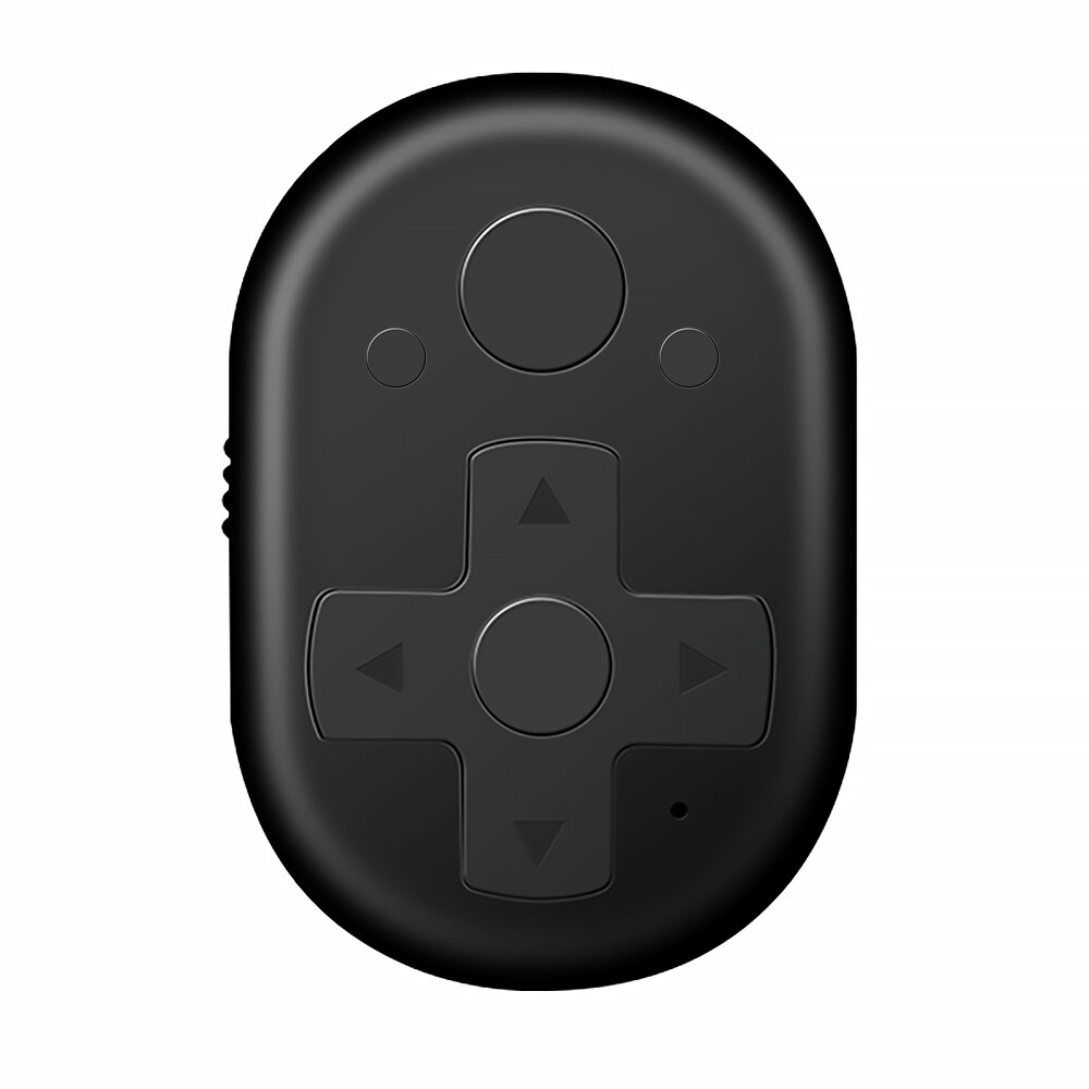 Wireless Bluetooth Remote Camera Shutter Release Button For Selfie Camera Controller Bluetooth Remote Button For iPhone Android: Black