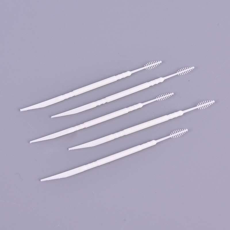 Palillos dentales Superfinos 100 Uds., cepillo de bambú, cuidado bucal, limpieza de los dientes, residuos de comida