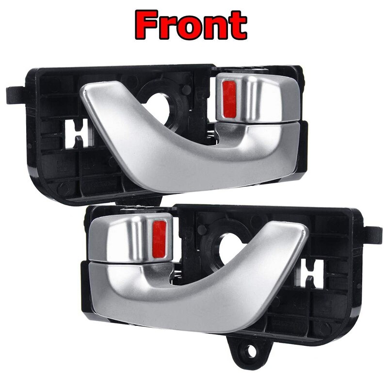 Manija de puerta Interior delantera izquierda y delantera derecha para Hyundai Sonata 82610-3K020 2005(1 par)