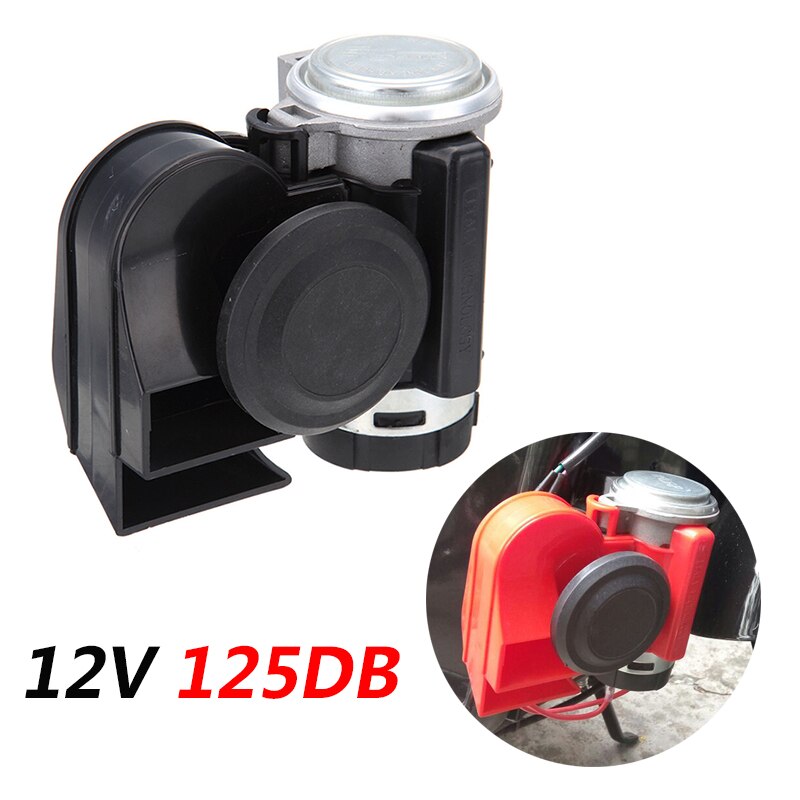 Auto motorfiets lucht luid motorfiets claxon 12v super luide vrachtwagen claxons vrachtwagen jacht boot compacte tweetonige elektrische pomp