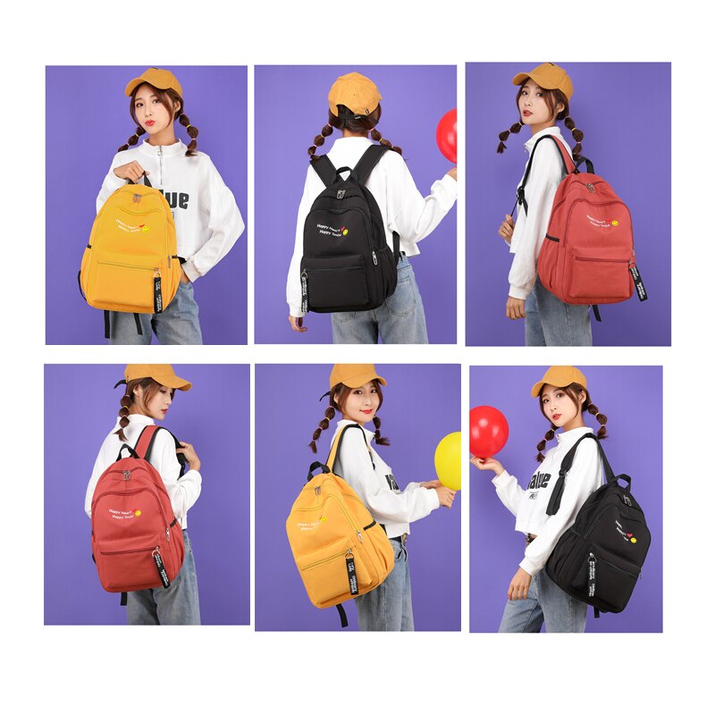 School Bags for Teenage Girls Women Backpack Book bag Big High School bag Durable Travel bags Mochilas Escolar