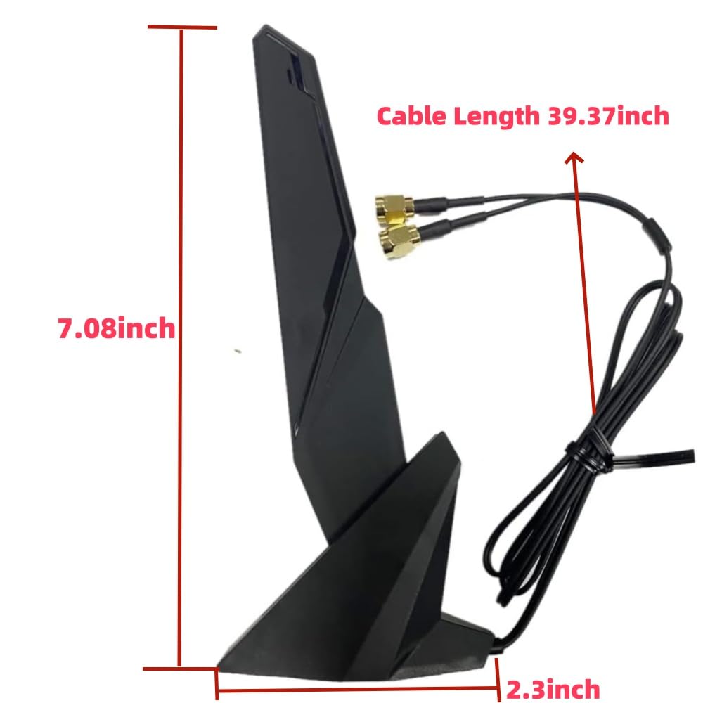 Gigabyte WIFI6 Antenne AORUS Z390 Z270 Z370 Z490 Z590 Z690 X470 X570 X570S H470 H470I H610 B460 B450 B550 B560 B660 X299 Desktop