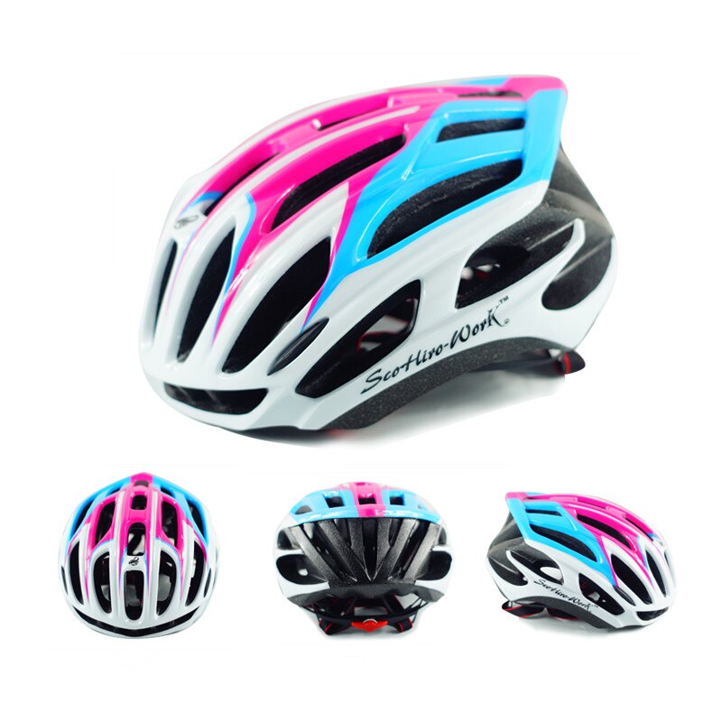 Herre voksne ultralet indstøbt cykelhjelm m  l 54-61cm mtb road mountainbike hjelm cykel casco ciclismo bici kvinder